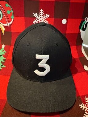 Chance The Rapper 3 Hat Men Black Green Yupoong Snap Back Cap